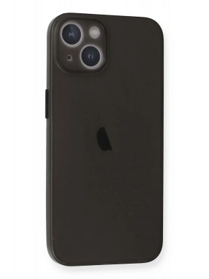Newface iPhone 14 Plus Kılıf PP Ultra İnce Kapak - Gri