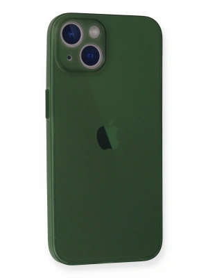 Newface iPhone 14 Plus Kılıf PP Ultra İnce Kapak - Yeşil