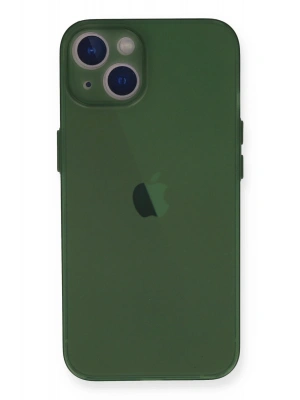 Newface iPhone 14 Plus Kılıf PP Ultra İnce Kapak - Yeşil