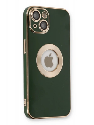 Newface iPhone 14 Plus Kılıf Store Silikon - Yeşil