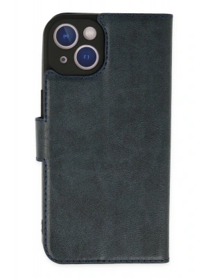 Newface iPhone 14 Plus Kılıf Trend S Plus Kapaklı Kılıf - Lacivert