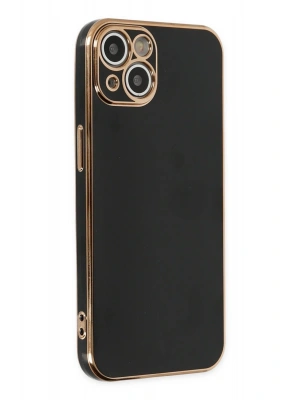 Newface iPhone 14 Plus Kılıf Volet Silikon - Siyah