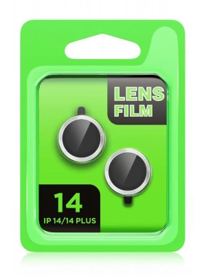 Newface iPhone 14 Plus Raze Metal Kamera Lens - Gümüş