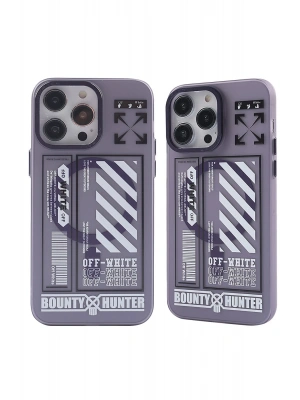 Newface iPhone 14 Pro Kılıf Apollo Magneticsafe Desenli Kapak - Apollo Mor - 1