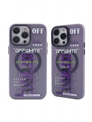 Newface iPhone 14 Pro Kılıf Apollo Magneticsafe Desenli Kapak - Apollo Mor - 3