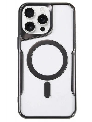 Newface iPhone 14 Pro Kılıf Boyi Magsafe Silikon Kapak - Siyah