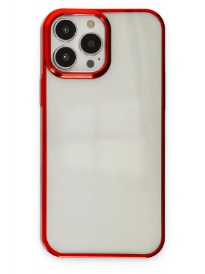 Newface iPhone 14 Pro Kılıf Element Silikon - Kırmızı