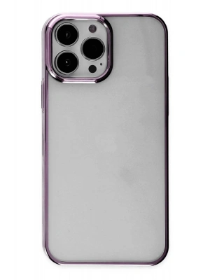 Newface iPhone 14 Pro Kılıf Element Silikon - Lila