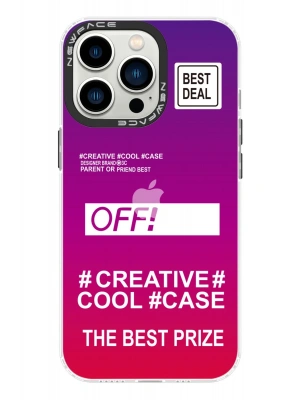 Newface iPhone 14 Pro Kılıf Estoril Desenli Kapak - Estoril - 9