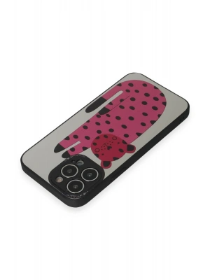 Newface iPhone 14 Pro Kılıf Mirror Desenli Kapak - Mirror - 12