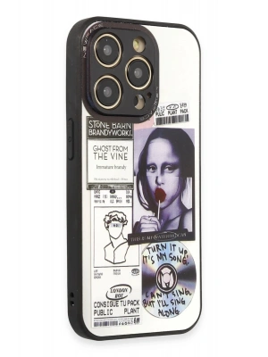 Newface iPhone 14 Pro Kılıf Mirror Desenli Kapak - Mirror - 2