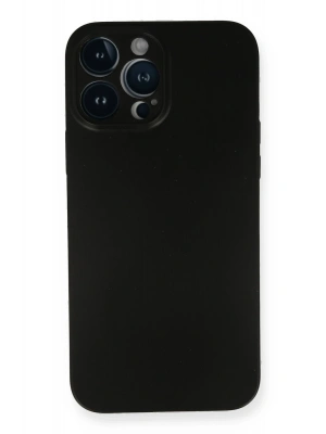 Newface iPhone 14 Pro Kılıf PP Ultra İnce Kapak - Siyah