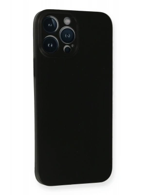 Newface iPhone 14 Pro Kılıf PP Ultra İnce Kapak - Siyah