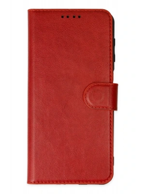 Newface iPhone 14 Pro Kılıf Trend S Plus Kapaklı Kılıf - Kırmızı