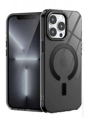 Newface iPhone 14 Pro Kılıf Troy Magsafe Kapak - Siyah