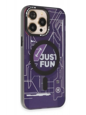 Newface iPhone 14 Pro Kılıf Venüs Magneticsafe Desenli Kapak - Venüs - 1