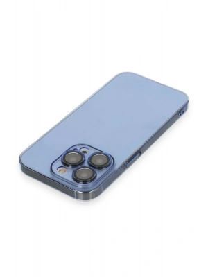 Newface iPhone 14 Pro Max Kılıf Armada Lensli Kapak - Sierra Blue