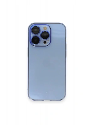 Newface iPhone 14 Pro Max Kılıf Armada Lensli Kapak - Sierra Blue