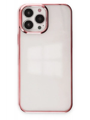 Newface iPhone 14 Pro Max Kılıf Element Silikon - Pembe