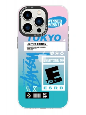 Newface iPhone 14 Pro Max Kılıf Estoril Desenli Kapak - Estoril - 1