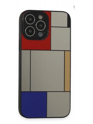 Newface iPhone 14 Pro Max Kılıf Mirror Desenli Kapak - Mirror - 9