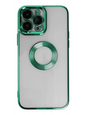 Newface iPhone 14 Pro Max Kılıf Slot Silikon - Köknar Yeşili