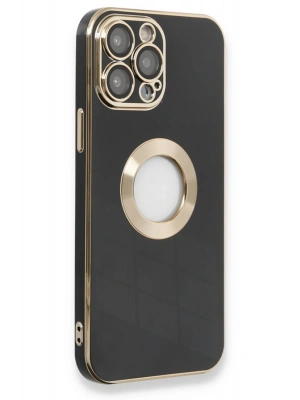 Newface iPhone 14 Pro Max Kılıf Store Silikon - Siyah