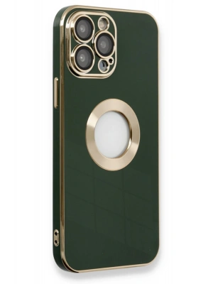 Newface iPhone 14 Pro Max Kılıf Store Silikon - Yeşil