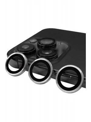 Newface iPhone 14 Pro Max Raze Metal Kamera Lens - Gümüş