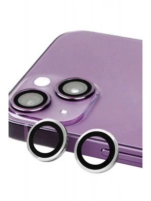 Newface iPhone 14 Raze Metal Kamera Lens - Gümüş