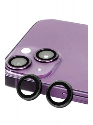 Newface iPhone 14 Raze Metal Kamera Lens - Siyah