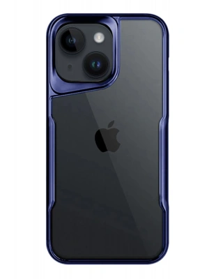 Newface iPhone 15 Kılıf Boyi Silikon Kapak - Lacivert