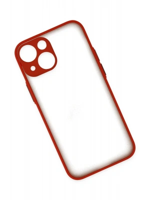 Newface iPhone 15 Kılıf Montreal Silikon Kapak - Kırmızı