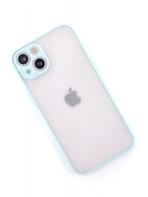Newface iPhone 15 Plus Kılıf Montreal Silikon Kapak - Turkuaz