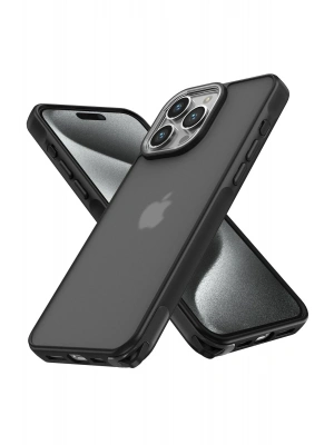 Newface iPhone 15 Pro Kılıf Elegant Kapak - Siyah