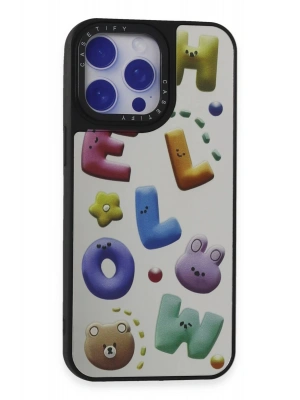 Newface iPhone 15 Pro Kılıf Mirror Desenli Kapak - Mirror - 15