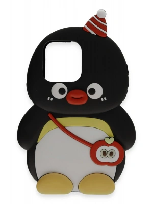 Newface iPhone 15 Pro Kılıf Poky Karakter Silikon Kapak - Desen 12