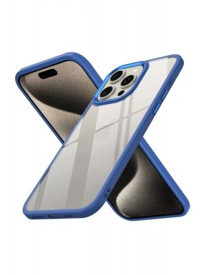 Newface iPhone 15 Pro Kılıf Power Silikon - Mavi