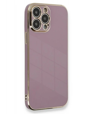 Newface iPhone 15 Pro Kılıf Volet Silikon - Mor