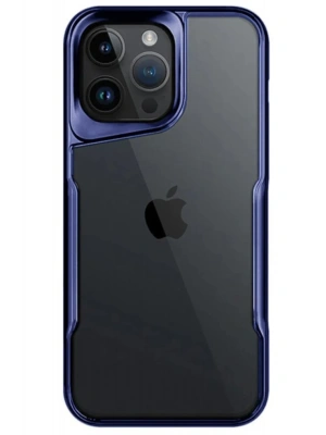 Newface iPhone 15 Pro Max Kılıf Boyi Silikon Kapak - Lacivert