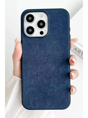 Newface iPhone 15 Pro Max Kılıf Karen Magsafe Kapak - Lacivert