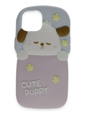 Newface iPhone 15 Pro Max Kılıf Poky Karakter Silikon Kapak - Desen 9