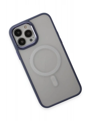 Newface iPhone 15 Pro Max Kılıf Room Magneticsafe Silikon - Sierra Blue