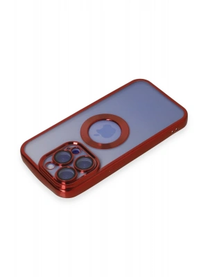 Newface iPhone 15 Pro Max Kılıf Slot Silikon - Kırmızı