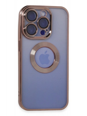Newface iPhone 15 Pro Max Kılıf Slot Silikon - Rose Gold