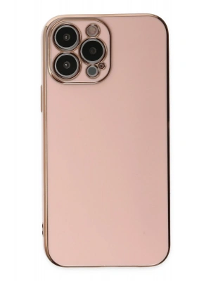 Newface iPhone 15 Pro Max Kılıf Volet Silikon - Pembe