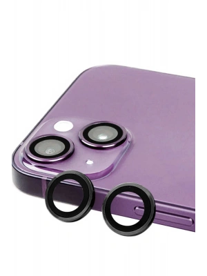 Newface iPhone 15 Raze Metal Kamera Lens - Siyah