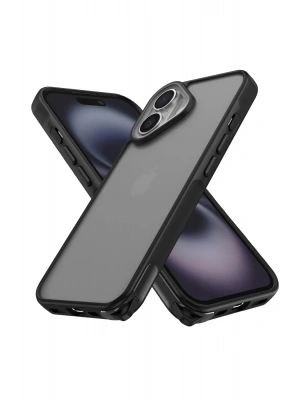 Newface iPhone 16 Kılıf Elegant Kapak - Siyah