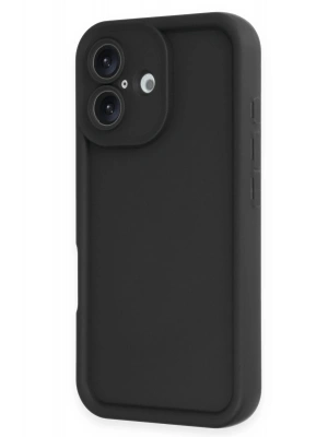 Newface iPhone 16 Kılıf Viera Silikon - Siyah