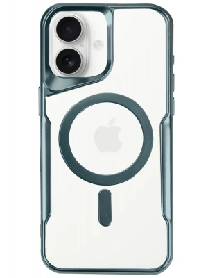 Newface iPhone 16 Plus Kılıf Boyi Magsafe Silikon Kapak - Turkuaz